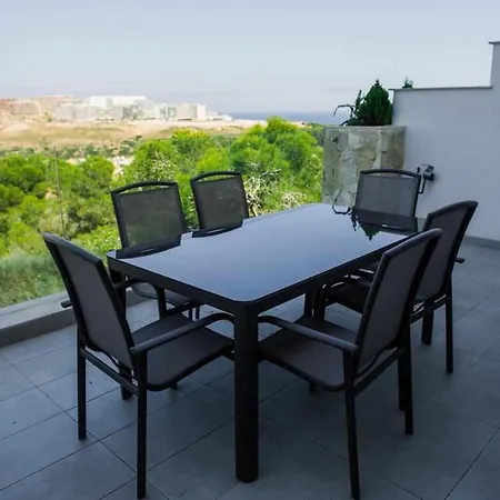 דירה Light And Modern Sea View גראן אלקנט
